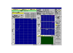 光学膜厚制御システム Lafio/APEXシリーズのPC画面